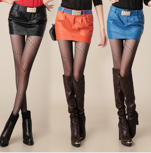 2013 spring slim leather skirt pleated zipper bag water wash PU short skirt bust skirt