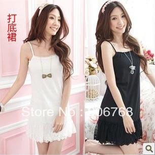 2013 spring summer Korean version new the bud wire mesh yarn petticoat women suspenders Dress