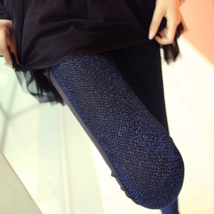 2013 spring wire faux leather patchwork women's personality female legging