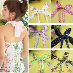 2013 spring women's accessories women's summer mm halter-neck chiffon