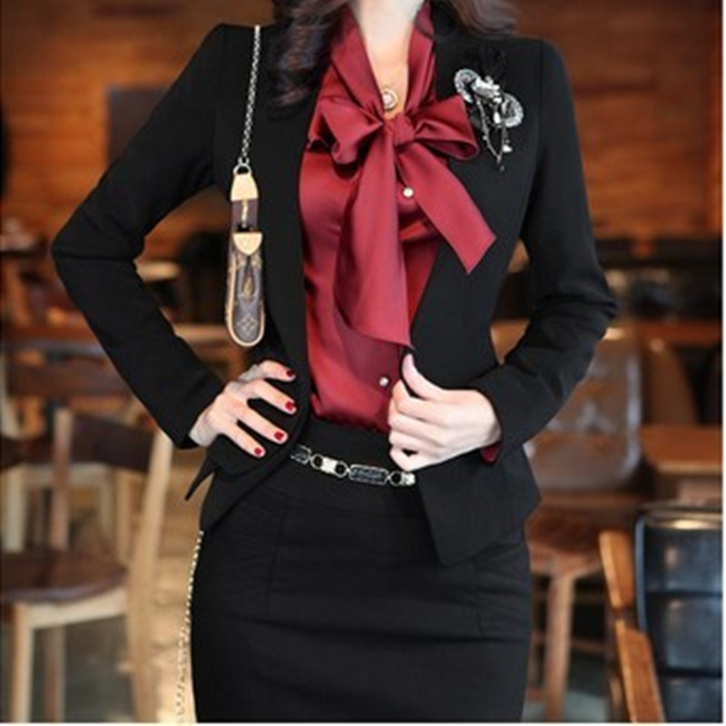 2013 spring women's ol professional set fashion slim plus size suit set Women