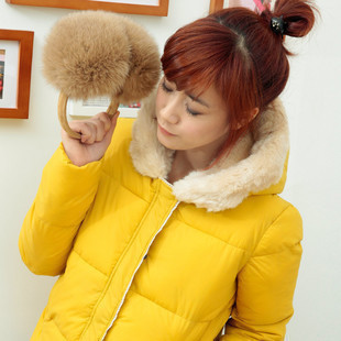 2013 spring women's plus size zipper lace with a hood slim thermal cotton-padded jacket wadded jacket cotton-padded jacket LDX