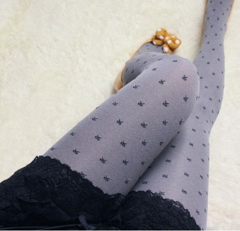 2013 spring women's velvet dot jacquard pantyhose legging stockings socks