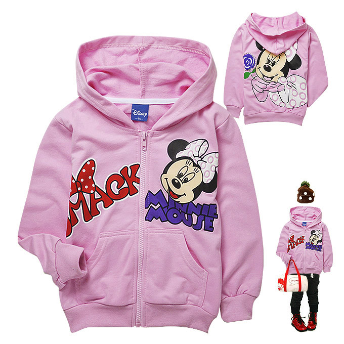 2013 spring zipper outerwear 8075 loop pile cotton sweatshirt full cotton-padded coat cartoon children's clothing outerwear