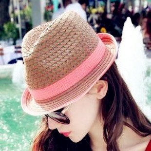 2013 strawhat fashion sunbonnet beach cap hat female summer