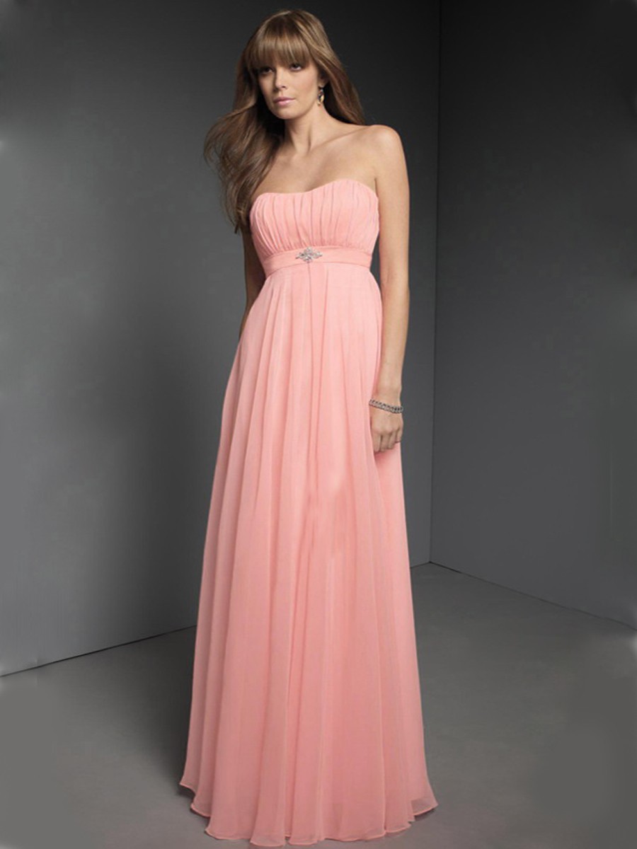2013 Style A-line Sweetheart  Beading  Sleeveless Floor-length Chiffon Prom Dresses / Evening Dresses (XZ02375)
