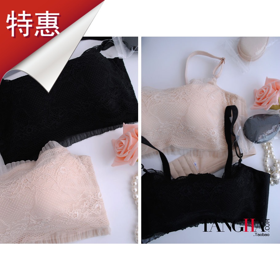 2013 Summer basic ! women's underwear lace bra tube top invisible bra push up adjustable belt pad