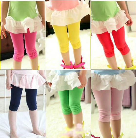 2013 summer child children's girl leggings all-match candy color legging