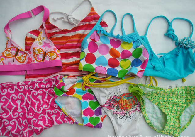2013 Summer Free shipping Mixed girls' two-piece bikini swimwear children swimsuit children swimsuit (100 sets/lot)
