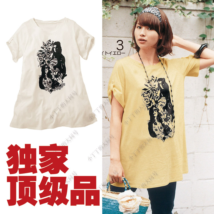 2013 summer maternity clothing SENSHUKAI 100% cotton maternity short-sleeve top 100% cotton print fashion maternity t-shirt