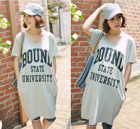 2013 summer new arrival letter maternity t-shirt 8637