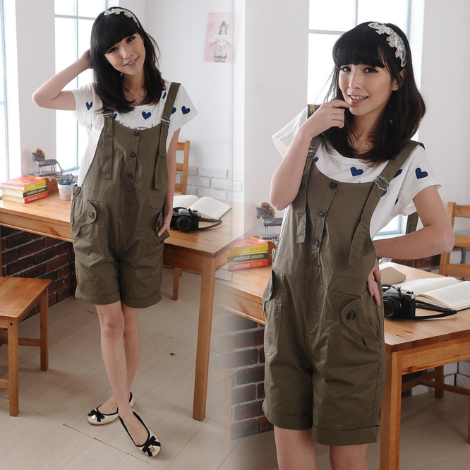 2013 summer new arrival maternity bib pants spaghetti strap shorts fashionable casual maternity pants