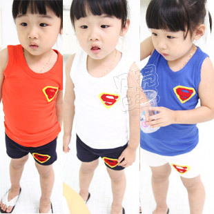 2013 summer personalized pattern boys clothing girls clothing baby vest tx-1074