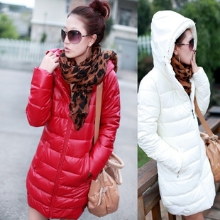 2013 Thermal maternity winter medium-long maternity down coat thickening maternity outerwear fleece freeshipping wholesale