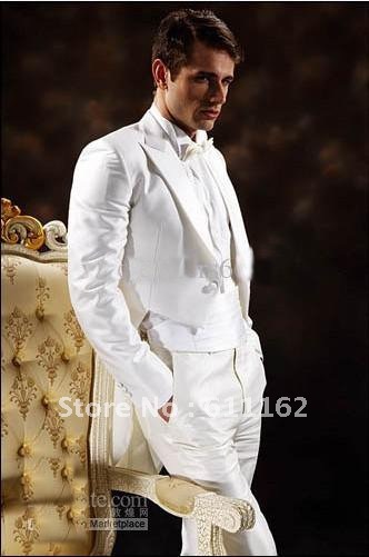 2013 Top qualityGroom Tuxedos Best man Suit Wedding Groomsman/Men Suits Bridegroom (Jacket+Pants+Vest) A76)man dress suits