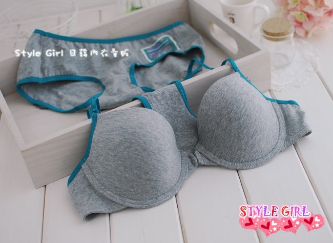 2013 Vest style Women  sexy fashion underwear brief sets push up cotton and comfortable bra