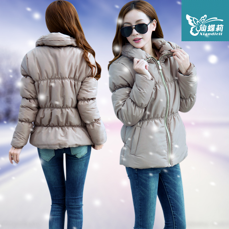 2013 wadded jacket outerwear female slim short design women's thermal cotton-padded jacket