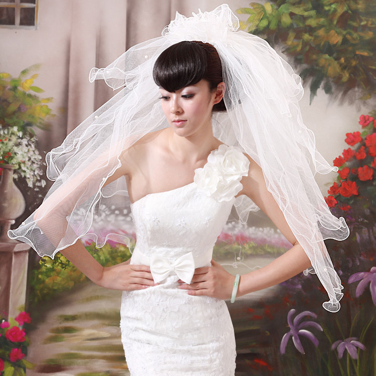 2013 wedding dress veil  bridal veil