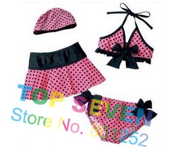 2013 wholesale Baby SWIMWEAR, Girl Swimwear, lovely kids swimwear for 2-6 year old, top quality, 10PCS/LOT, CF