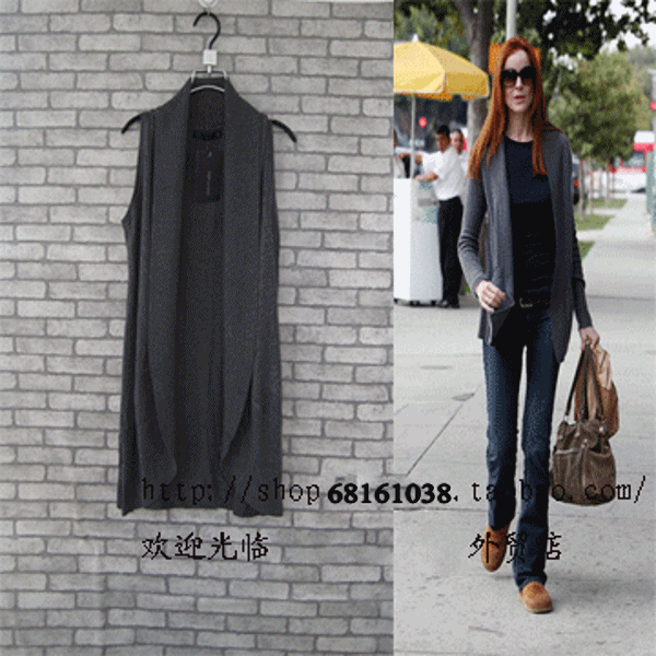 2013 Women cardigan medium-long sweater cardigan shoulder cape type sleeveless elegant cardigan sweater