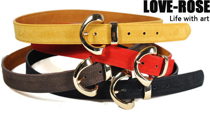 2013 women's accessories red velvet genuine leather pigskin metal buckle strap one-piece dress wide belt decoration