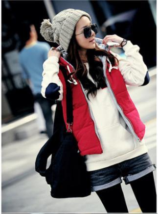 2013 women's autumn and winter solid color all-match thermal vest cotton vest