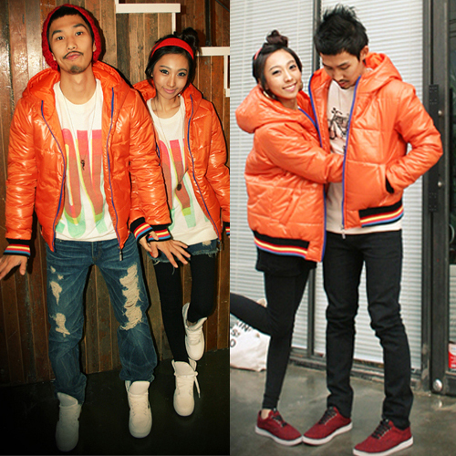 2013 women's glossy outerwear lovers design wadded jacket cotton-padded jacket short jacket cotton-padded jacket Free Shipping