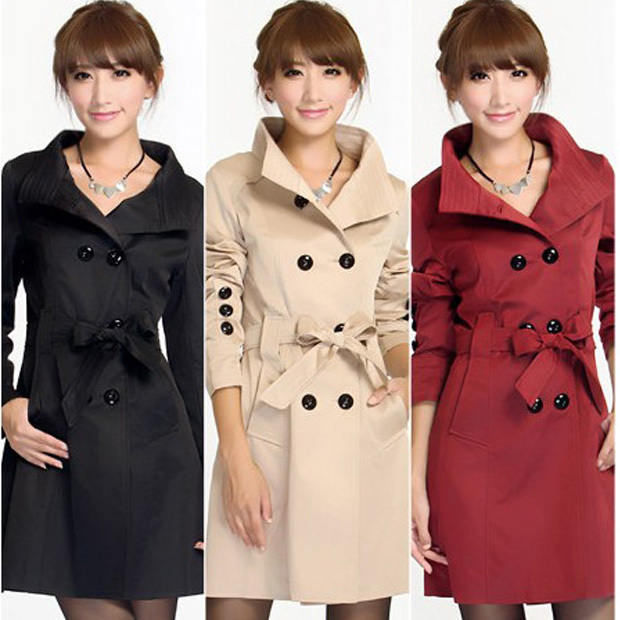 2013 women's medium-long outergarment female casual clothing outerwear female slim outerwear