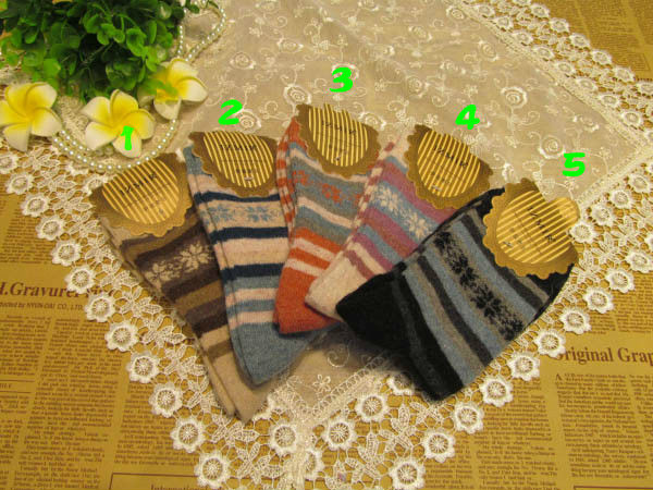 2013 Women's Merino Wool Socks Thermal Socks Winter Ski Socks for Ladies