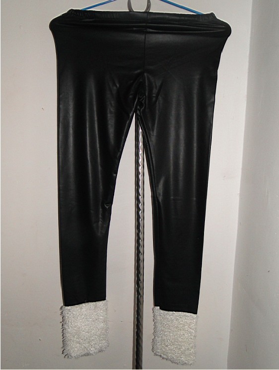 2013 women's pants legging autumn women's leather pants female pencil pants long spring