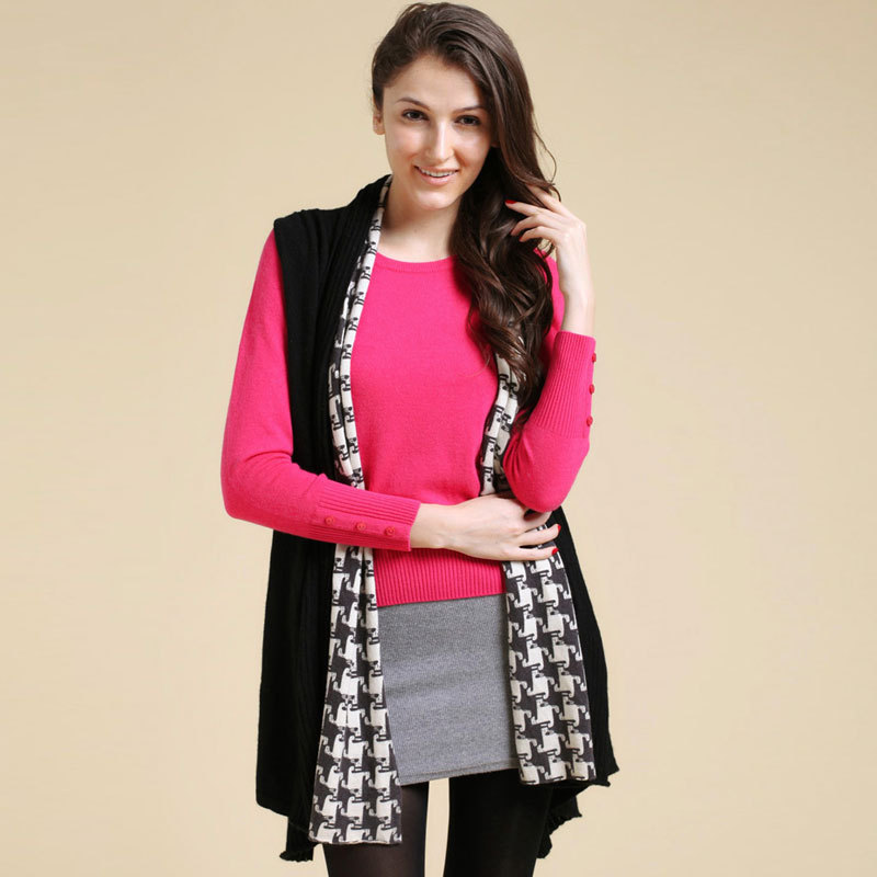 2013 women's pure cashmere sweater fashion