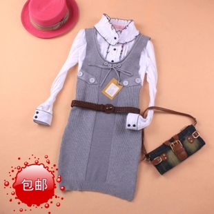 2013 women's spring sweet slim hip sleeveless sweater vest