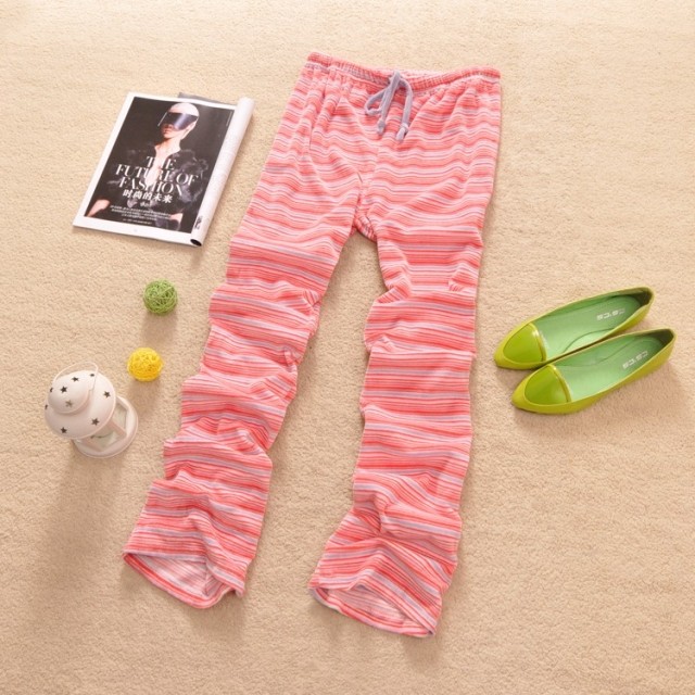 2013 Women velvet elastic waist straight casual lounge pants yoga trousers pants pajama pants 0.3 (WC064)