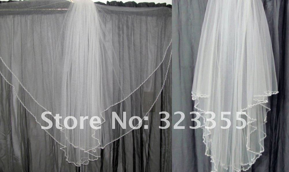 20132013 Free shipping Layer 2 Tulle delicate Charming Fairy veil