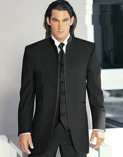 2013Groom Tuxedos Best man Suit Wedding Groomsman/Men Suits Bridegroom (Jacket+Pants+Vest)
