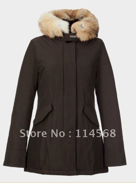 2013Ladies' Woolrich Artie Parka Winter Down Jackets Trekking Overcoat for Women