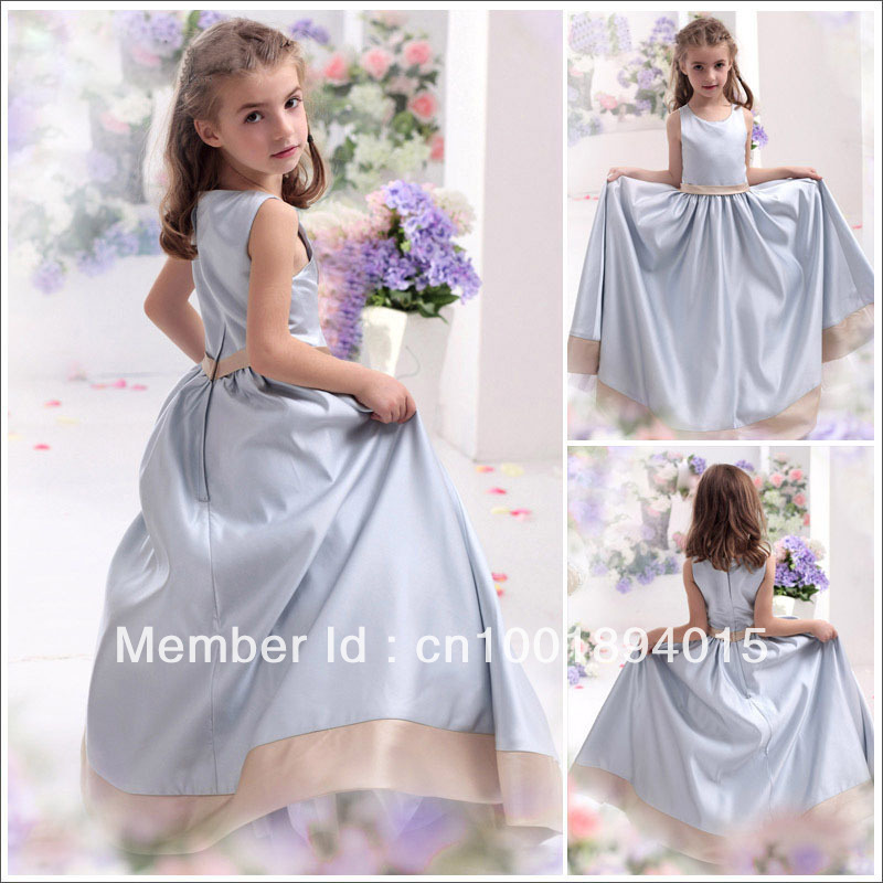 2013New Flower Girl Dress Party Dress Girl Party Dress Custom Size  2 3 4 5 6 7 8 9 10 11 12 13 14