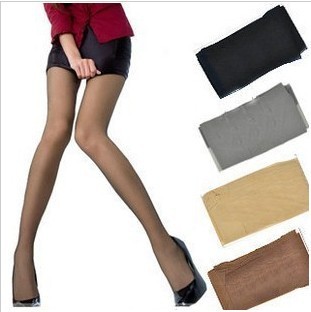 2013new freeshipping wholesale 10pcs/lot 15 d thin silk stockings nylon pantyhose  women cheap work socks
