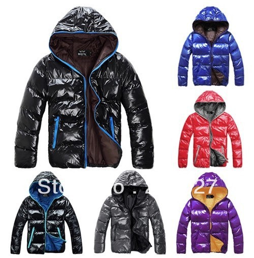 2014 NEW!freeshipping men winter  coat spring fashion waterproof men's women's  hoody wadded jacket cotton-padded coat outerwear