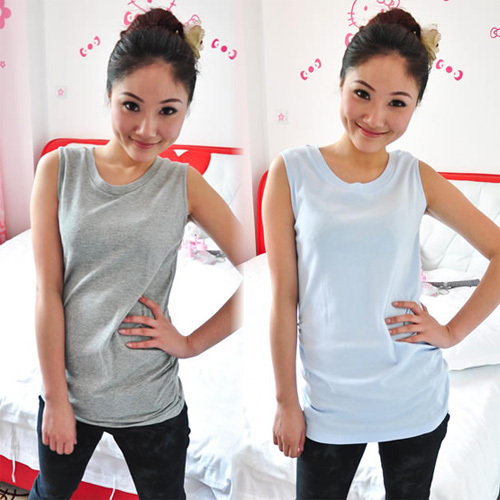 2021 maternity top pleated maternity vest 100% cotton maternity basic shirt maternity clothing maternity t-shirt