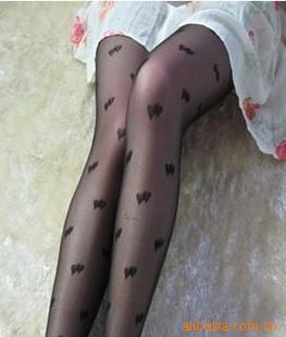 2042 Korea Hot sexy double heart Stockings