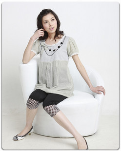 2099 don cotton maternity clothing spring and summer maternity clothing casual 100% cotton maternity top