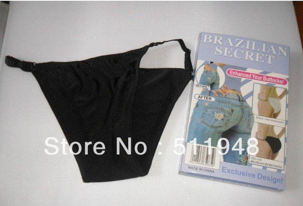 20pcs Brazilian Secret sexy Panties lingerie enhance buttocks Shapewear Size M/L/XL