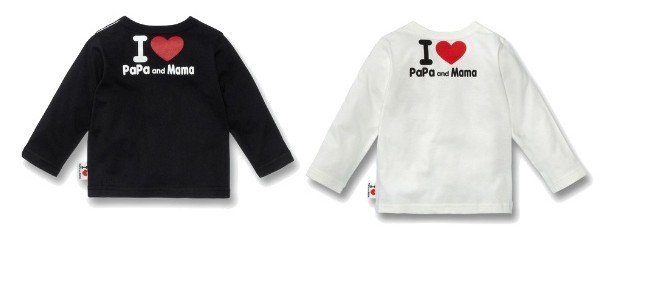 20pcs/lot 2012 hot sale long sleeve baby t shirt fashion boys&girls clothes wholesale five size
