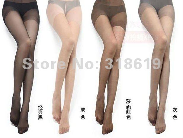 20pcs/lot Womens Sexy Socking Pantyhose ,Thin Tights Pantyhose Transparent Silk Stockings Free Shipping