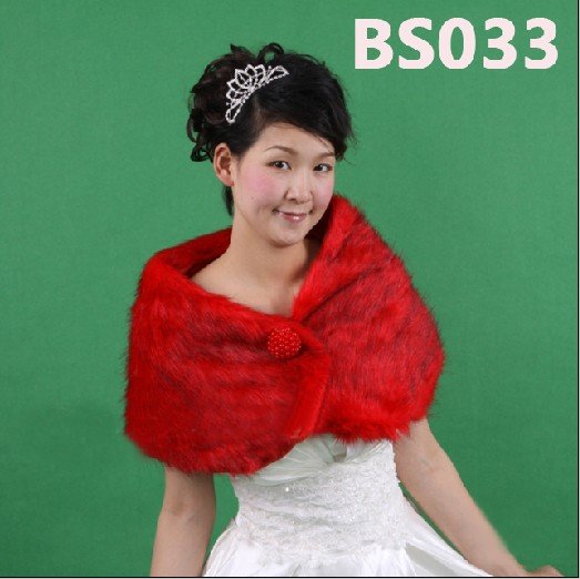 (20Pieces/LOT)  Free shipping,2011 Lowest-price,Wholesale/Retail High Quality,Wedding Jacket/Stola/Wraps,Red Bridal Shawls BS033