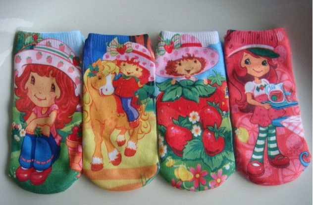 2362 babys cotton socks 2-15years girls socks 12pcs/lot can chose size free shipping