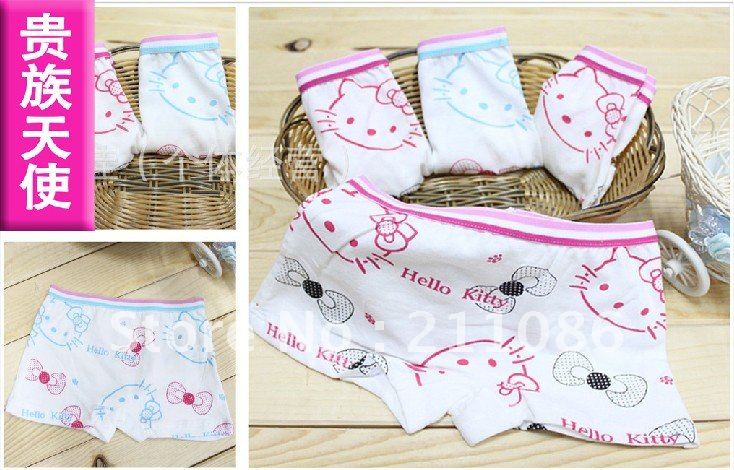24pcs/lot Children cartoon pattern underwear/ girls panties briefs shorts/  Free Shipping NEW hotspot! 026558