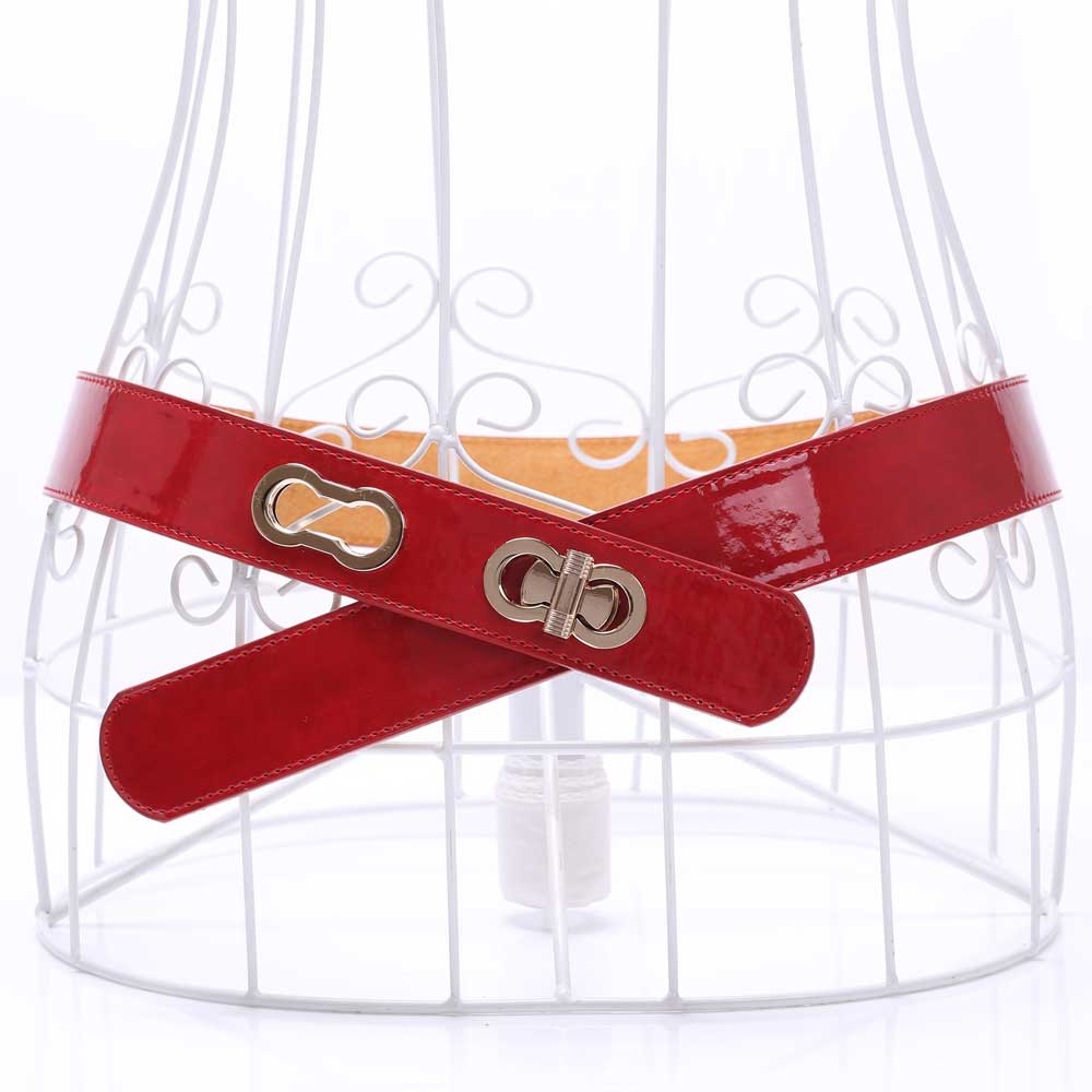 263 women's belt japanned leather fashion sweet small belt exquisite fashion all-match low-waist brief