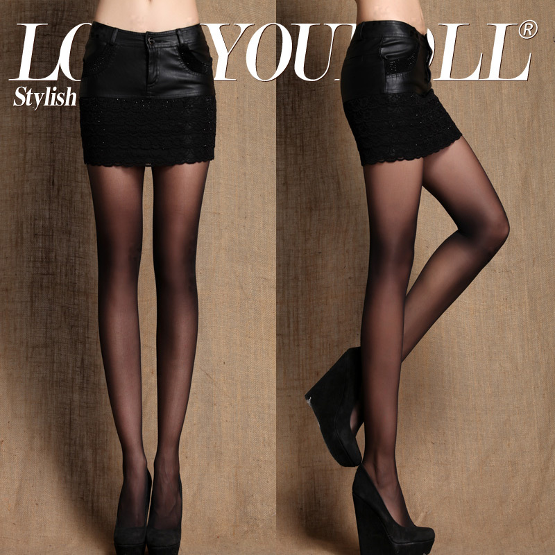 2744 2012 slim hip skirt bust skirt leather short female autumn and winter leather step skirt